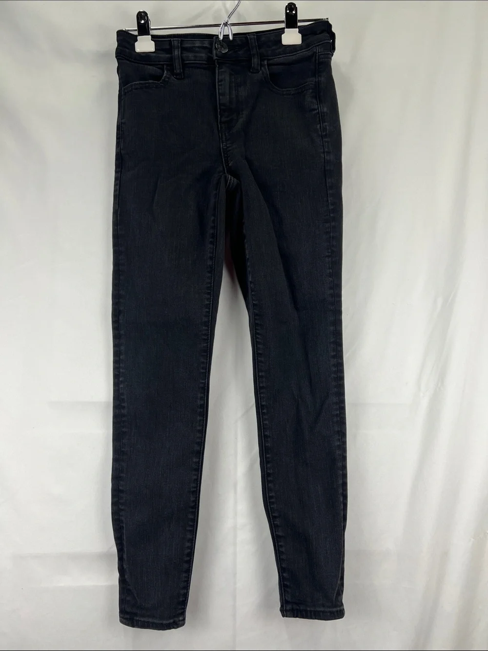 American Eagle - Women’s Jeans - High Rise Jeggings -Black - Size Unk (0 or 00?)